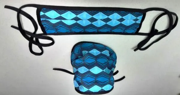 Face Mask - Triple Layer - Fabric - Image 2