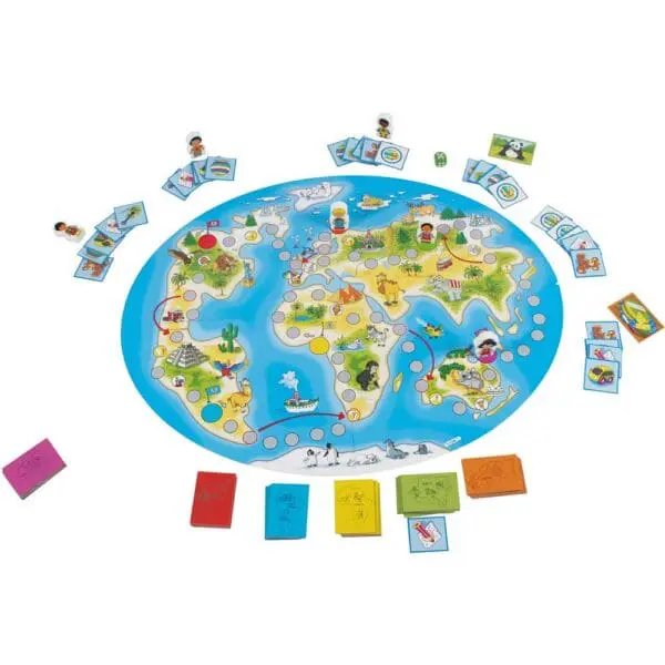 One World - Travellino Kids - Social Skills Game - 74pcs - Beleduc - Image 2