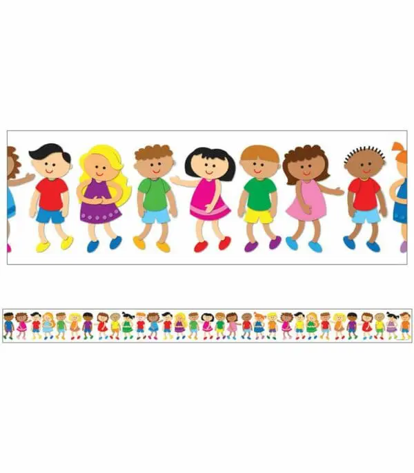 Kids Straight Borders - 11 Strips +-1 Meter each - Image 2