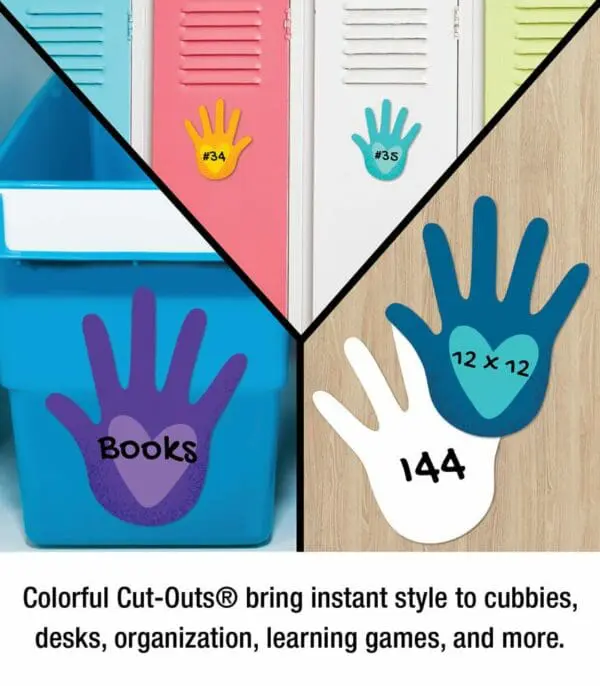 Hands with Hearts - Cut-Outs - 36pcs - Image 2