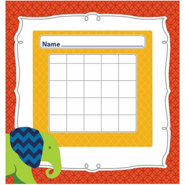 Parade of Elephants - 30 Mini Incentive Charts+ 630 Stickers - Image 2