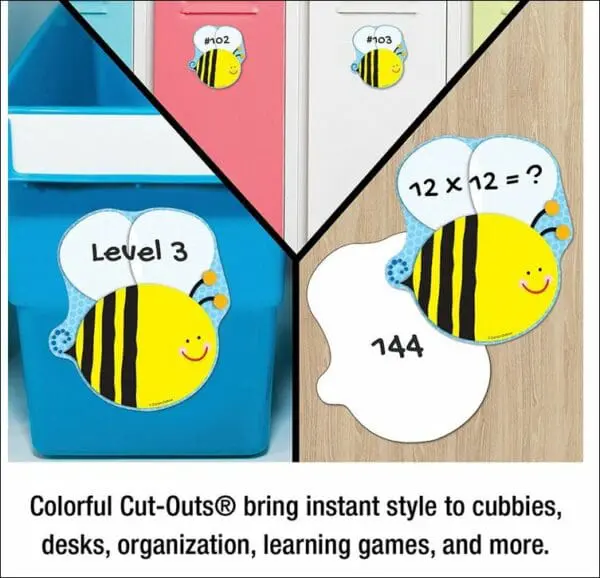 Cut-Outs - Bees - 36pcs - Image 2