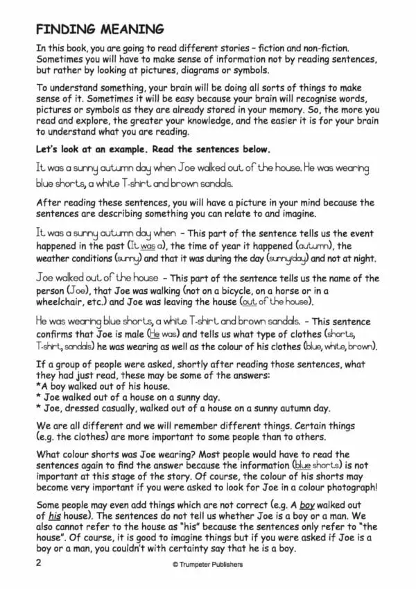 Workbook - 5- Comprehension… and other skills - Gr.5/6 - Image 3