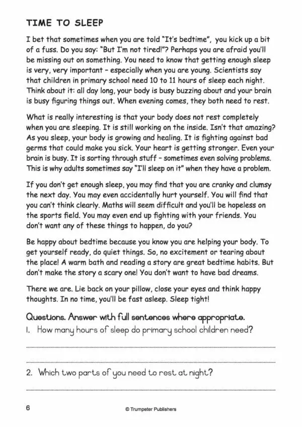 Workbook - 5- Comprehension… and other skills - Gr.5/6 - Image 4