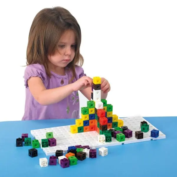 Cubes - Linking Cubes - Baseboard 2cm - Pack of 5 - Image 3