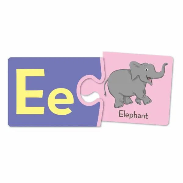 Puzzle - Alphabet & Numbers Puzzle Pairs - eeBoo - Image 3