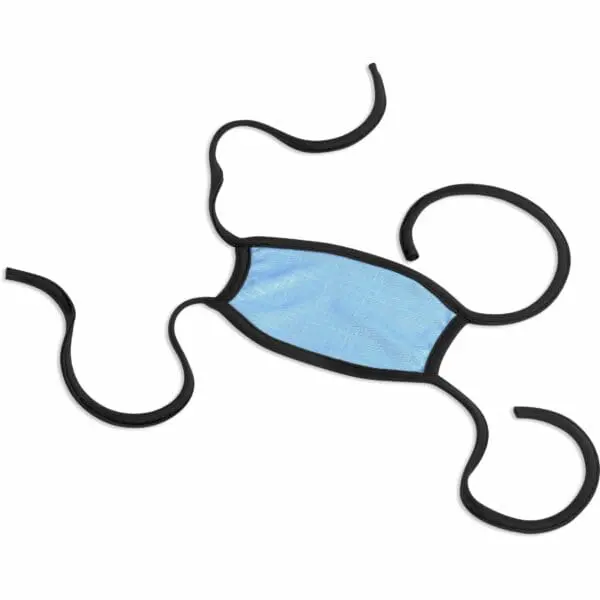 Double Layer Junior Mask - Light Blue - Image 2