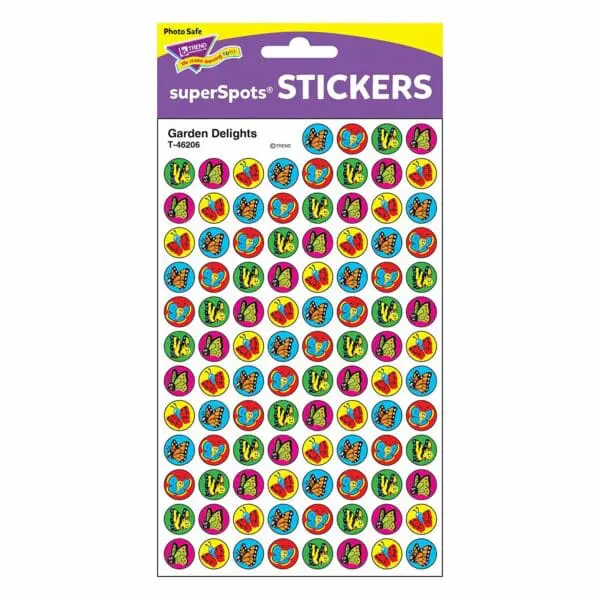 Garden Delights Butterflies Stickers - 800pcs - Image 3