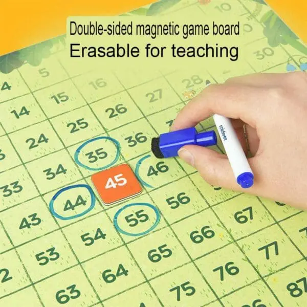Magnetic Hundred Board Game - Image 2