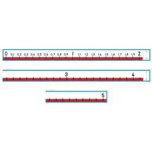 Number Lines - Decimals 0-5