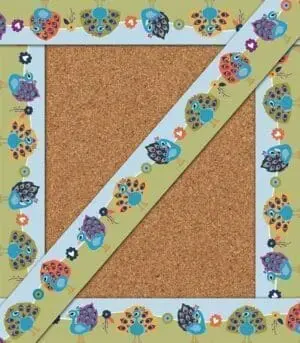 You-Nique Peacocks - Straight Borders - 12 Strips +-1 Meter each