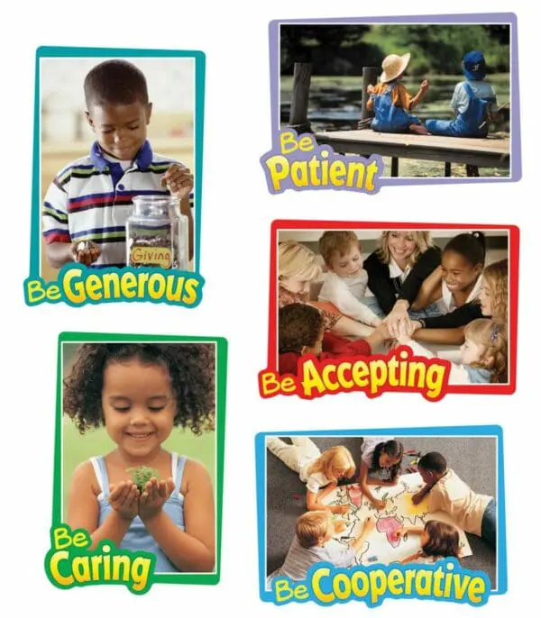 First-Rate Character Traits - Bulletin Board Set - 10pcs