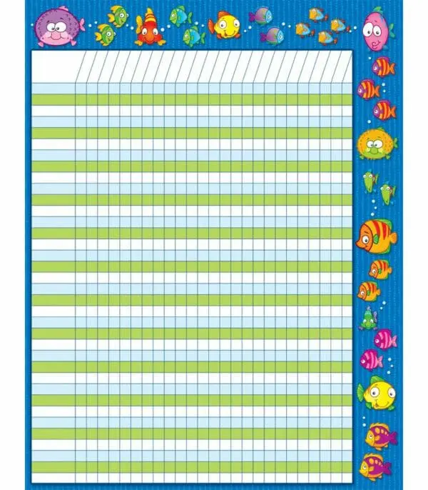 Fish - Incentive Chart - Carson Dellosa