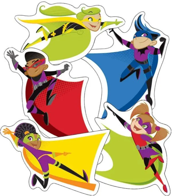 Cut-Outs - Super Kids - Super Power - 42pcs