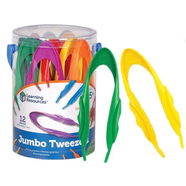 Jumbo Tweezers 15cm Set of 12