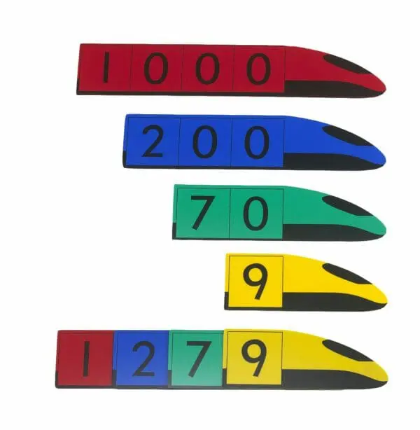 Place Value - Cards - Thousands - Demo - 27pcs
