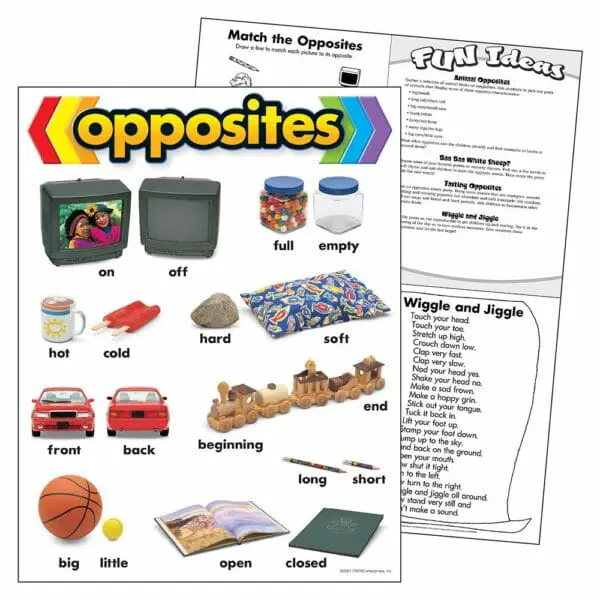 Opposites - Wall Chart
