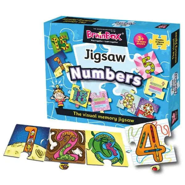 BrainBox Numbers Jigsaw