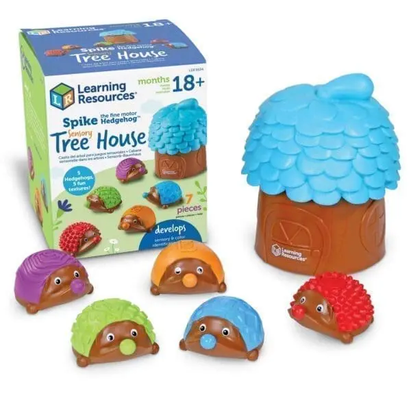 Sensory - Fine Motor -Spike the Hedgehog - Sensory Tree House