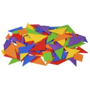 Tangrams - 168pcs in Polybag