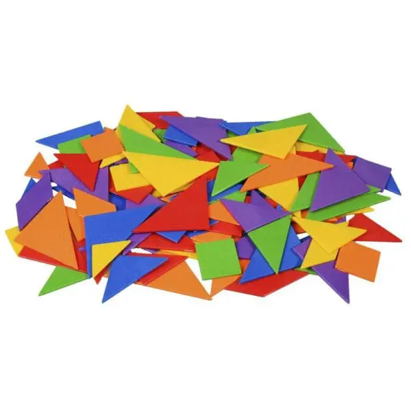 Tangrams - 168pcs in Polybag