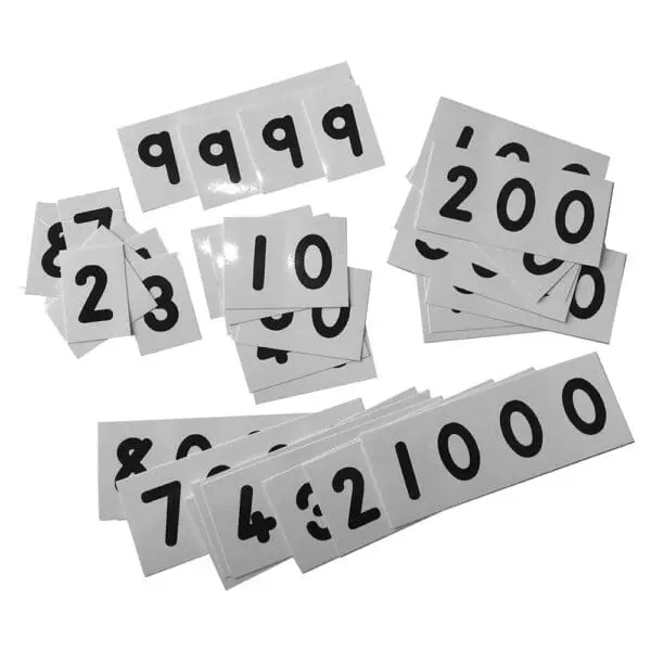 Flard Cards - 1-9000 Precut 1pc - Laminated One Side