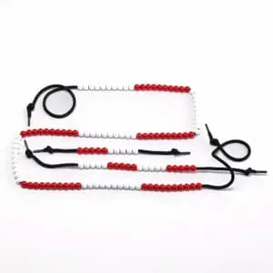 Abacus - String Bead - STUDENT set of 10 (100 beads x 10mm)