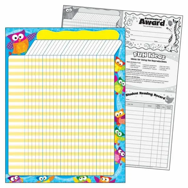Owl-Stars! Incentive Chart