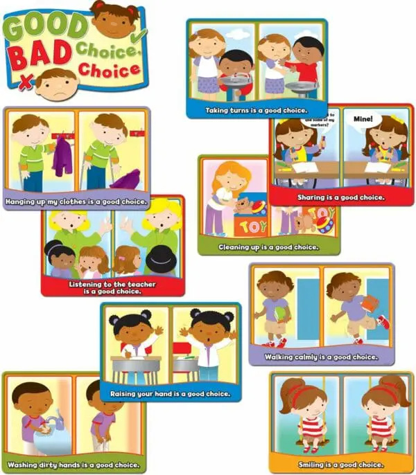 Good Choice, Bad Choice Bulletin Board Set