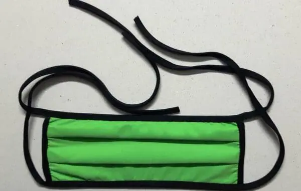 Face Mask Green - Triple Layer - Fabric