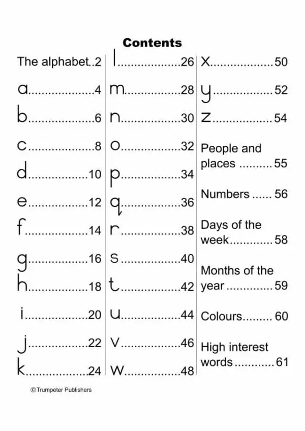 My Alphabet & Word Book - Gr.1-3 - 64pg - Image 5