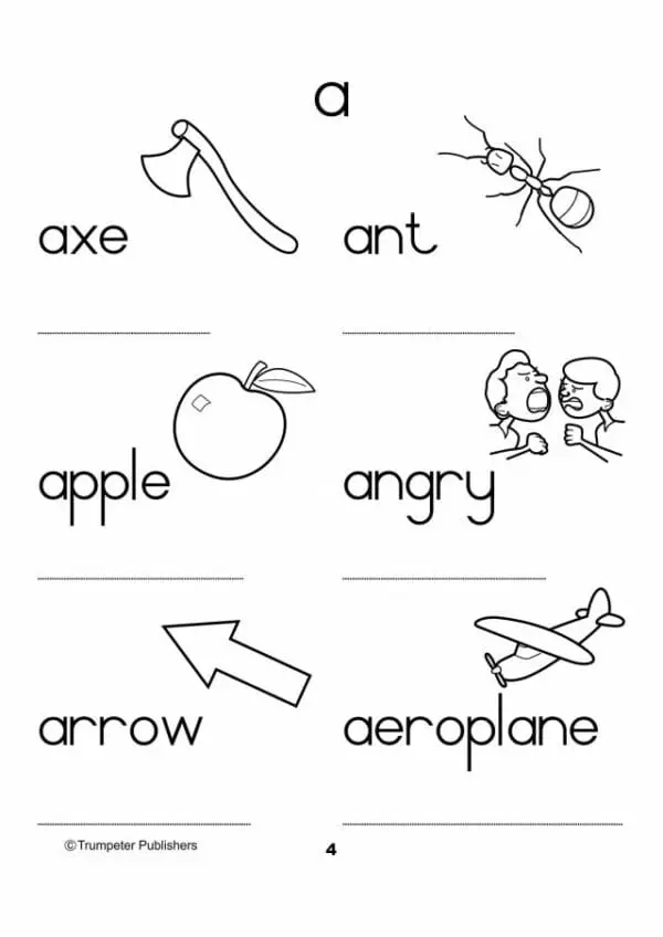 My Alphabet & Word Book - Gr.1-3 - 64pg - Image 4