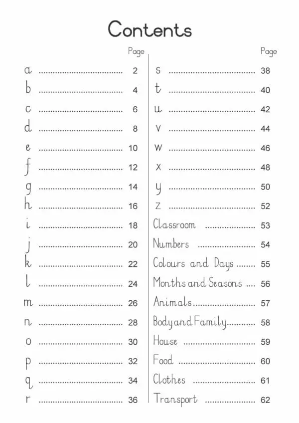 My First Dictionary (Natalia) - A5 book - 64pgs - Image 5