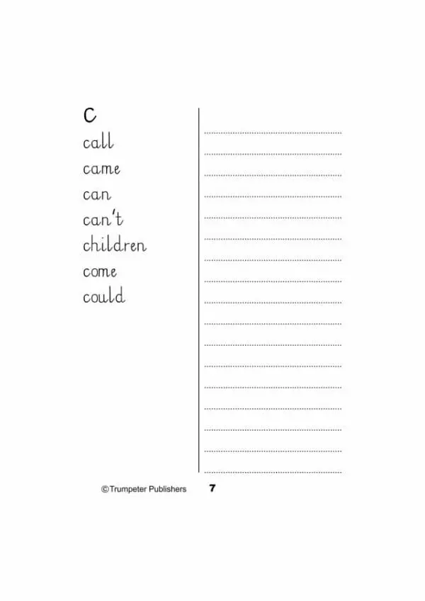 My First Dictionary (Natalia) - A5 book - 64pgs - Image 3