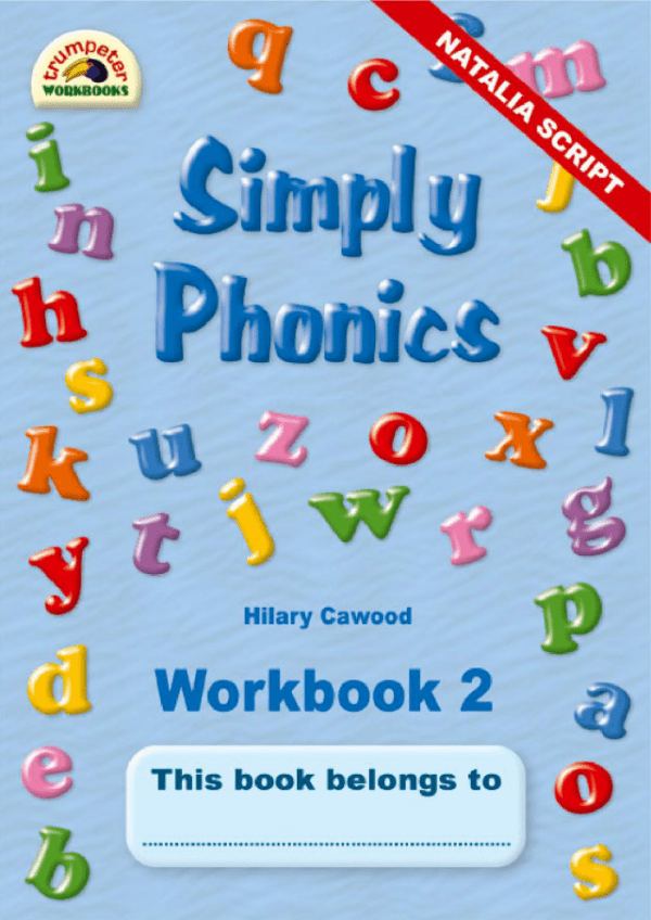 Workbook - 2 - Simply Phonics - (Natalia) B5 - 72 pgs