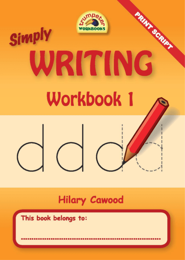 Workbook -1- Simply Writing Print - Gr. R-1