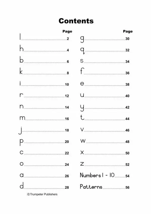 Workbook -1- Simply Writing Print - Gr. R-1 - Image 2