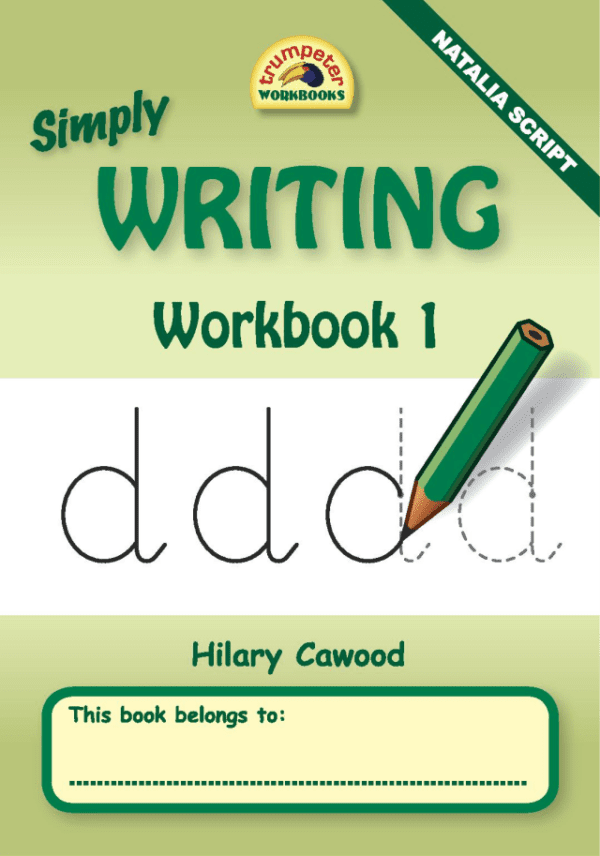 Workbook - 1 - Simply Writing Natalia - Gr. R-1 - Bulk Discount Available