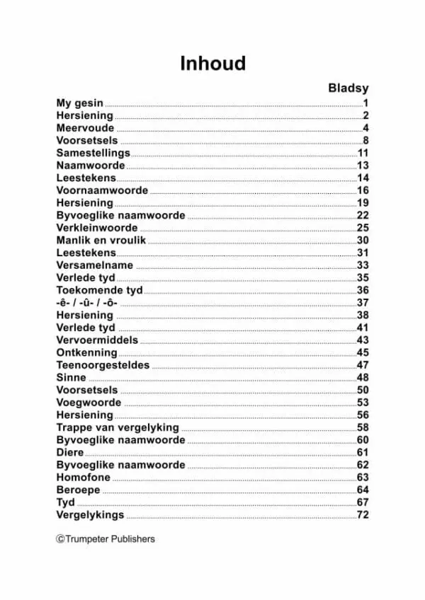 Werkboek - 4 - Afrikaans... Geniet Dit! - Gr6 (add. lang) - Image 5