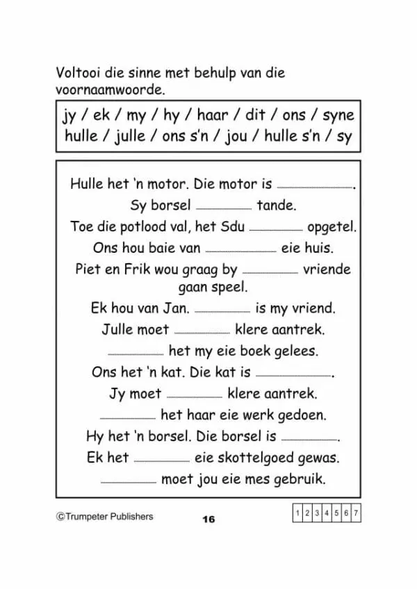 Werkboek - 4 - Afrikaans... Geniet Dit! - Gr6 (add. lang) - Image 3