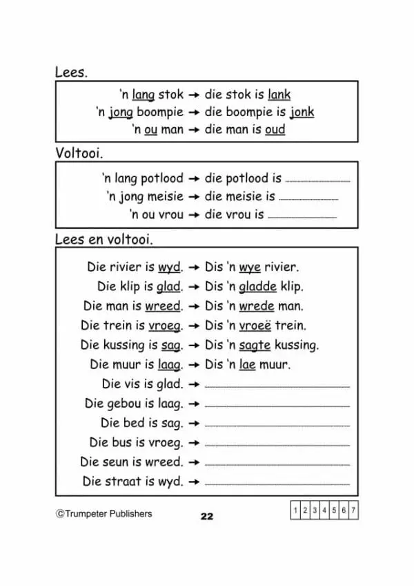 Werkboek - 4 - Afrikaans... Geniet Dit! - Gr6 (add. lang) - Image 4
