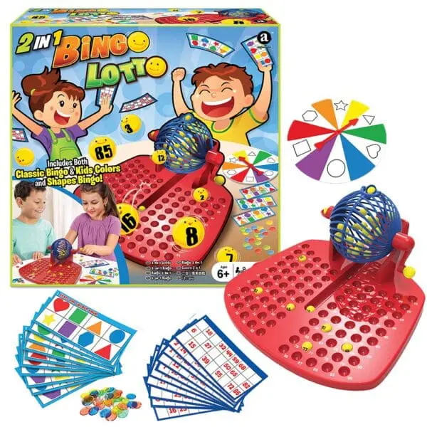 Classic Bingo & Colour and Shape Lotto - 2in1 - Ambassador
