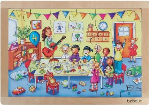 Puzzle - Frame Birthday - 24pcs