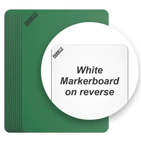 Writing Slate – White & Chalkboard Double Sided A4