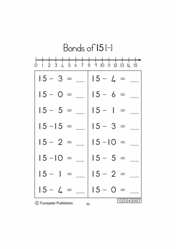 Bonds to 20 - Workbook - Gr.1-2 - Image 4