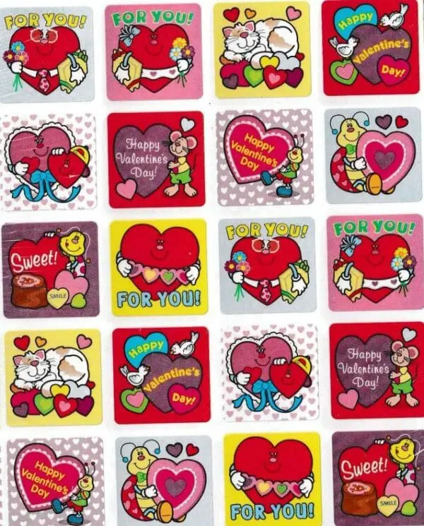 Valentine’s Day Motivational Stickers - 120PCS - Carson Dellosa