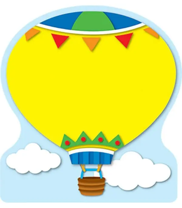 Notepad - Hot Air Balloon - 50 sheets