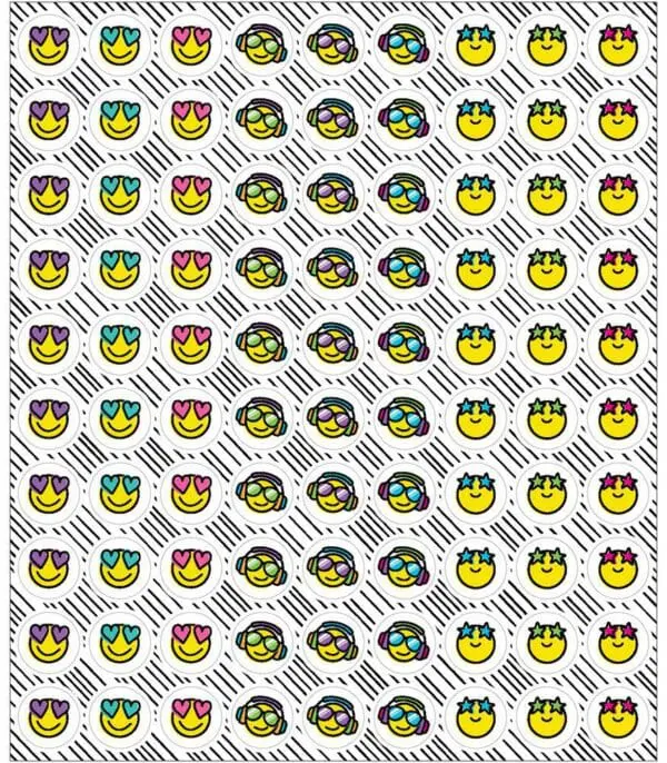 Smiles Stickers - Kind Vibes - 810pc - Carson Dellosa