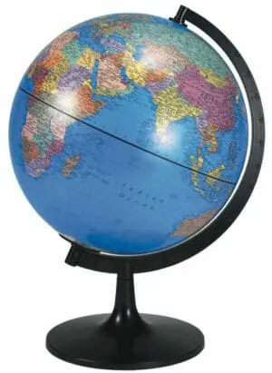 World Globe - Political 28cm