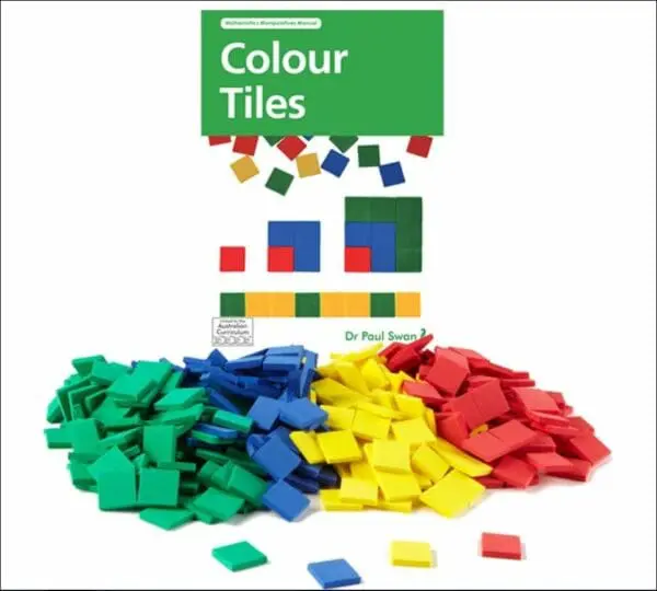 Colour Tiles 400pc & Activity Book